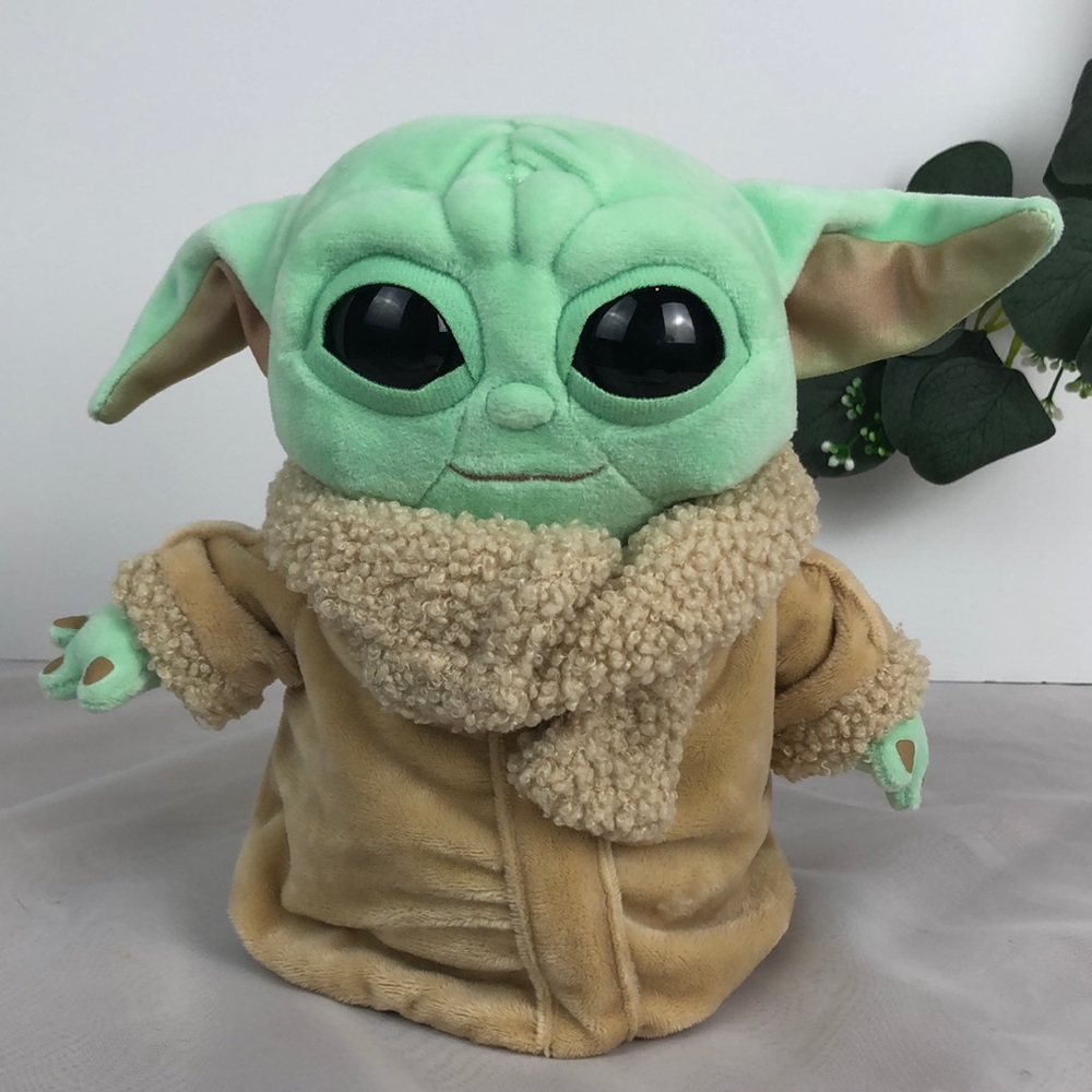Star Wars Mattel Mandalorian The Child 8" Baby Yoda Grogu Plush Stuffed Animal